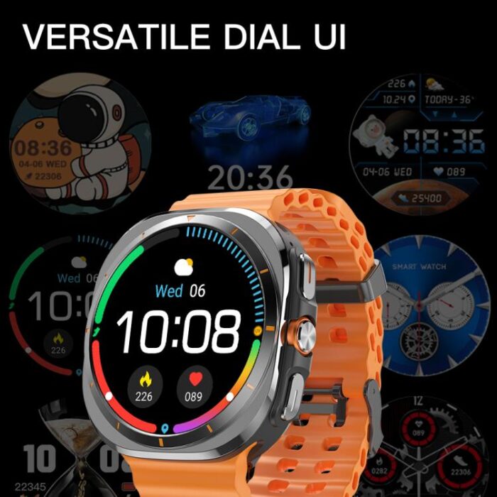 X7 1.51 inch IPS Screen Bluetooth Smart Watch Supports Healthy Monitoring - Image 8
