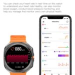 X7 1.51 inch IPS Screen Bluetooth Smart Watch Supports Healthy Monitoring - Image 11