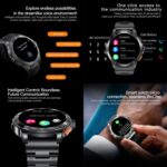 AK77 BT Call Smart Watch, Support Blood Oxygen / Blood Pressure / Heart Rate / Sports Health Monitoring Fitness Tracker - Image 8