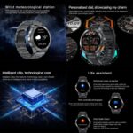 AK77 BT Call Smart Watch, Support Blood Oxygen / Blood Pressure / Heart Rate / Sports Health Monitoring Fitness Tracker - Image 10
