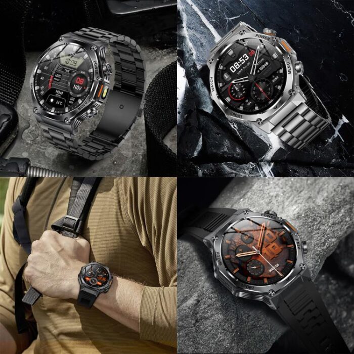 AK82 BT Call Smart Watch, Support Blood Oxygen / Blood Pressure / Heart Rate / Sports Health Monitoring Fitness Tracker - Image 14