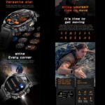 AK82 BT Call Smart Watch, Support Blood Oxygen / Blood Pressure / Heart Rate / Sports Health Monitoring Fitness Tracker - Image 8
