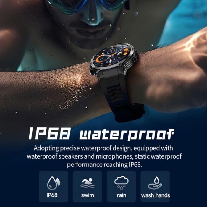 AK82 BT Call Smart Watch, Support Blood Oxygen / Blood Pressure / Heart Rate / Sports Health Monitoring Fitness Tracker - Image 11