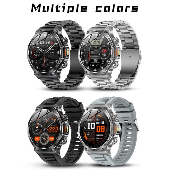 AK82 BT Call Smart Watch, Support Blood Oxygen / Blood Pressure / Heart Rate / Sports Health Monitoring Fitness Tracker - Image 12