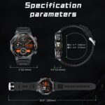 AK82 BT Call Smart Watch, Support Blood Oxygen / Blood Pressure / Heart Rate / Sports Health Monitoring Fitness Tracker - Image 13