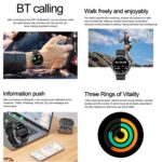 AK83 BT Call Smart Watch, Support Blood Pressure / Heart Rate / Sports Health Monitoring Fitness Tracker - Image 7