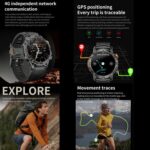 BH11 4G LTE Android 8.1 Smart Watch, 2GB+16GB, Unisoc 8541 Quad Core, Support Heart Rate / Blood Oxygen - Image 8
