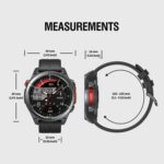 Zeblaze Stratos 4 Rugged Outdoor GPS Smart Watch 1.43 inch Screen 5 ATM & IP69K - Image 16