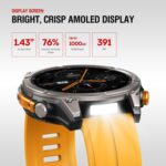 Zeblaze Stratos 4 Rugged Outdoor GPS Smart Watch 1.43 inch Screen 5 ATM & IP69K - Image 8