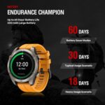 Zeblaze Stratos 4 Rugged Outdoor GPS Smart Watch 1.43 inch Screen 5 ATM & IP69K - Image 12