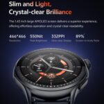 GR3 1.43 inch AMOLED Screen Fitness Tracker Smart Watch Support Heart Rate Monitoring - Image 6