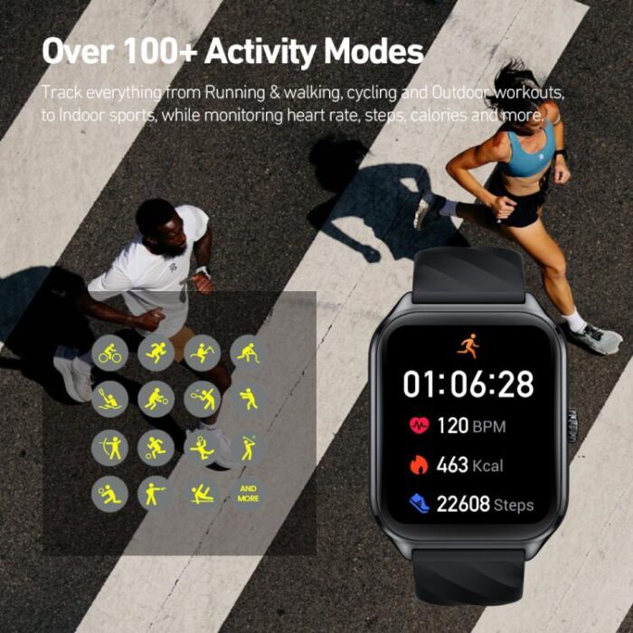 Zeblaze TS 4 1.94 inch AMOLED Screen IP68 Waterproof Sports Fitness Smart Watch - Image 9