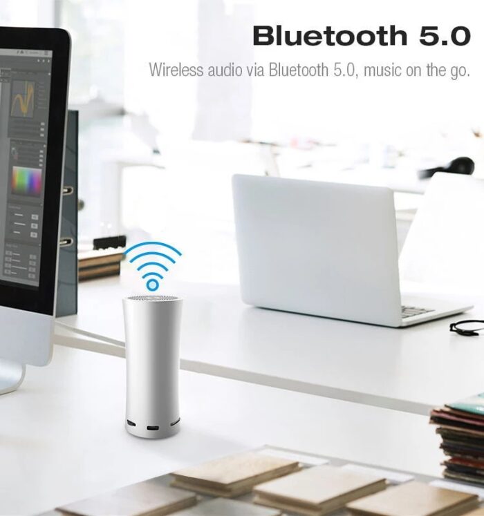 EWA A115 Portable Metal Bluetooth Speaker 105H Power - Image 4