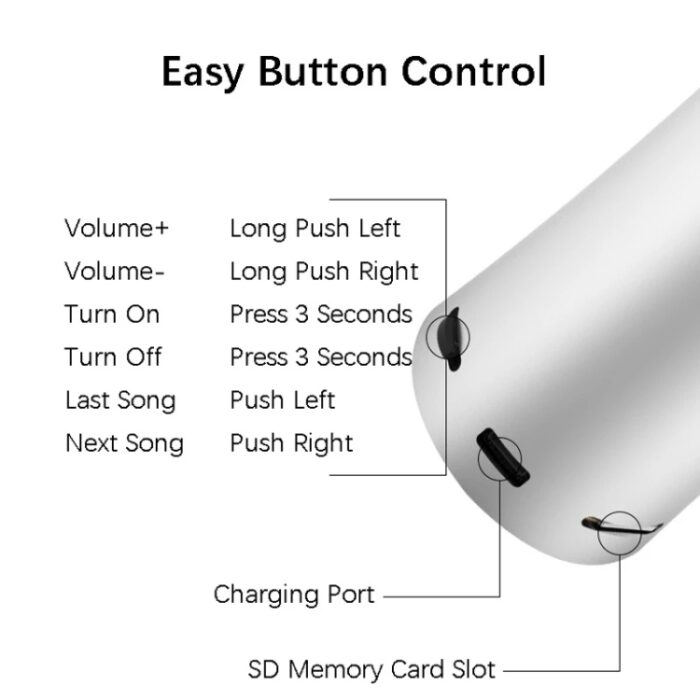 EWA A115 Portable Metal Bluetooth Speaker 105H Power - Image 8