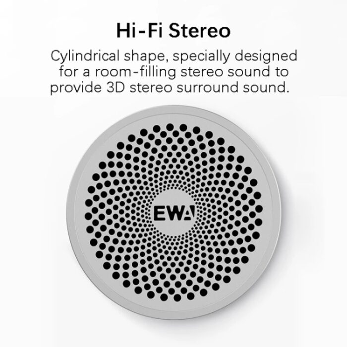 EWA A115 Portable Metal Bluetooth Speaker 105H Power - Image 9