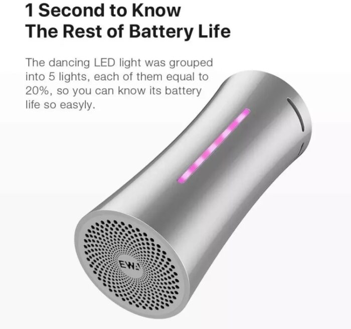 EWA A115 Portable Metal Bluetooth Speaker 105H Power - Image 11