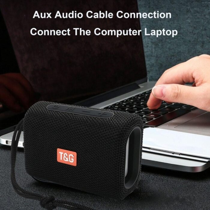 T&G TG313 Portable Outdoor Waterproof Bluetooth Speaker - Image 4