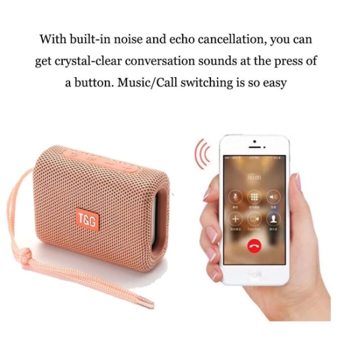 T&G TG313 Portable Outdoor Waterproof Bluetooth Speaker - Image 5