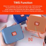 T&G TG166 Color Portable Wireless Bluetooth Small Speaker... - Image 7