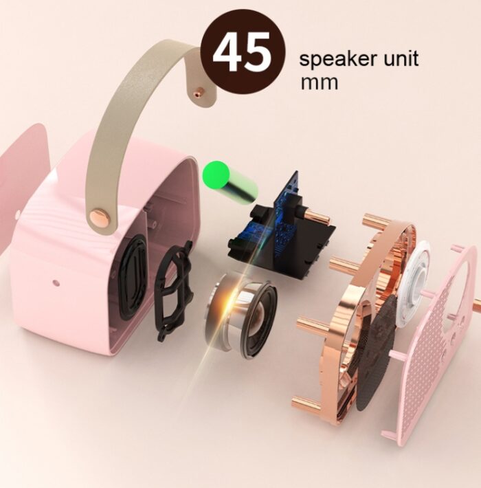 DW21 Vintage Radio BT Speaker Support TF Card/U Disk to P... - Image 4