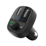 Car Bluetooth Fast Charger Receiver Auto One To Two Charg...