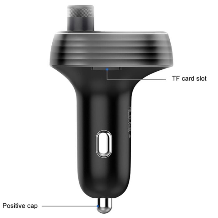Car Bluetooth Fast Charger Receiver Auto One To Two Charg... - Image 3