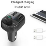 Car Bluetooth Fast Charger Receiver Auto One To Two Charg... - Image 5