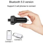 Car Bluetooth Fast Charger Receiver Auto One To Two Charg... - Image 6