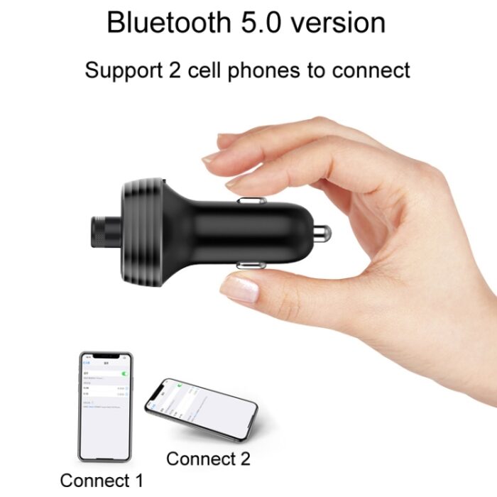 Car Bluetooth Fast Charger Receiver Auto One To Two Charg... - Image 6