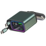 Dual Retractable Cable Auto Stowage Running Ambient Light...