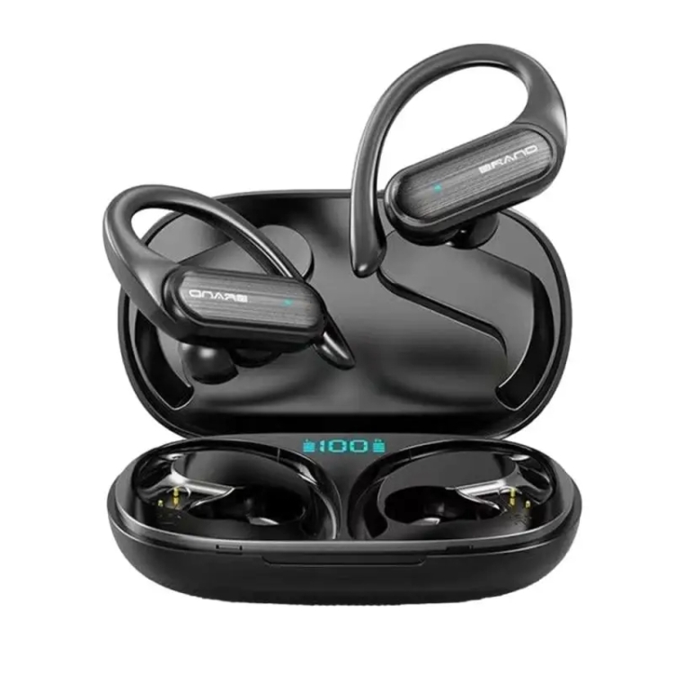 TBD0604121601A.jpg A520 Ear-Hook Sports Earbuds, LED Display Case, Waterproof