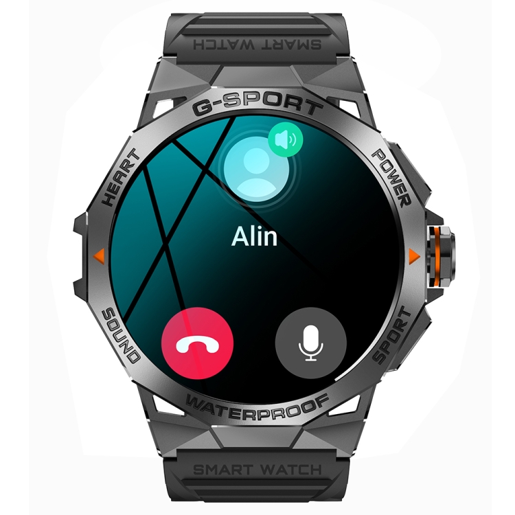 K62 1.43" AMOLED Bluetooth Calling Sports Smartwatch, Waterproof