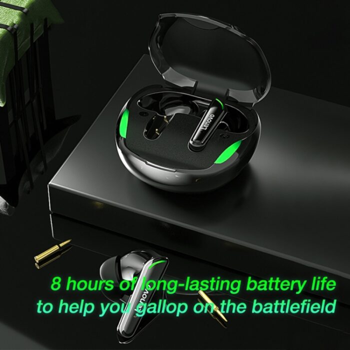 Lenovo XT92 Gaming Wireless Earbuds, Low Latency, 32h with Case - Image 7
