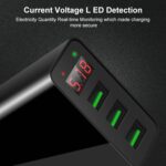 3-Port USB Travel Charger with LED Voltage Display, UK Plug - Image 7