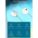 X6WS Mini Noise Reduction Wireless Earbuds with LED Display Case - Image 3