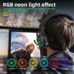 KZ-GP20 Bluetooth & 2.4G Dual-Mode RGB Gaming Headphones, 68h - Image 2