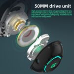 KZ-GP20 Bluetooth & 2.4G Dual-Mode RGB Gaming Headphones, 68h - Image 3