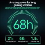 KZ-GP20 Bluetooth & 2.4G Dual-Mode RGB Gaming Headphones, 68h - Image 5