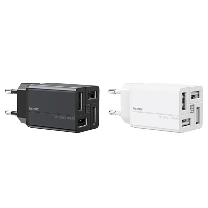 REMAX RP-U43 3.4A 4-Port USB Charger, UK Plug - Image 2