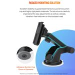 Ulefone Suction Cup Car Phone Holder with Telescopic Arm for Rugged Phones - Image 6