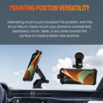 Ulefone Suction Cup Car Phone Holder with Telescopic Arm for Rugged Phones - Image 8