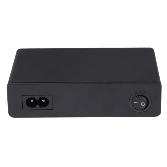 65W 10-in-1 USB and PD Smart Fast Charger, QC3.0, UK Plug - Image 4