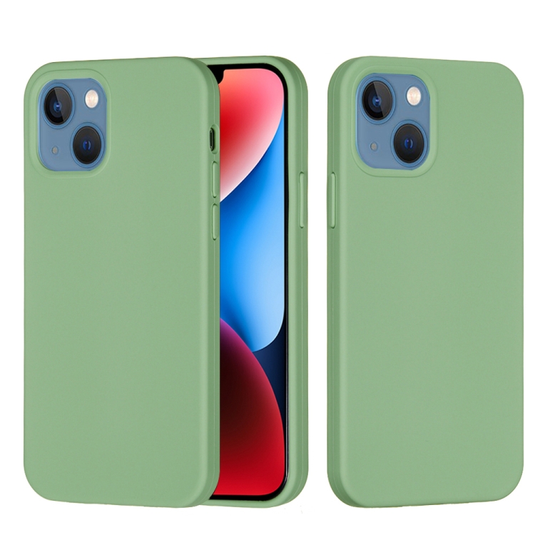 EDA004827301A.jpg Solid Color Silicone Phone Case, For iPhone 15 - Image 1