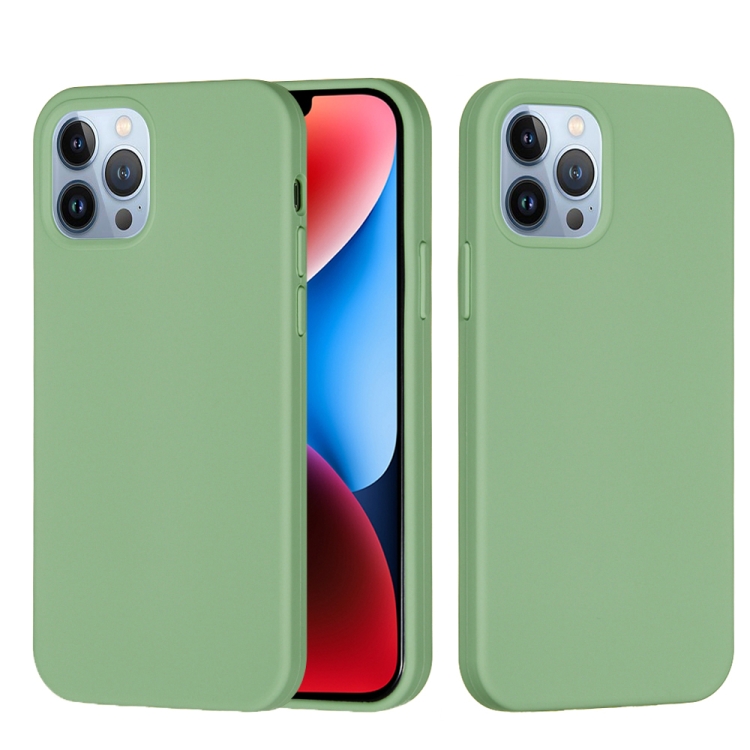 EDA004827304A.jpg Solid Color Silicone Phone Case, For iPhone 15 Pro Max - Image 1