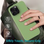 Solid Color Silicone Phone Case, For iPhone 16 Pro - Image 7