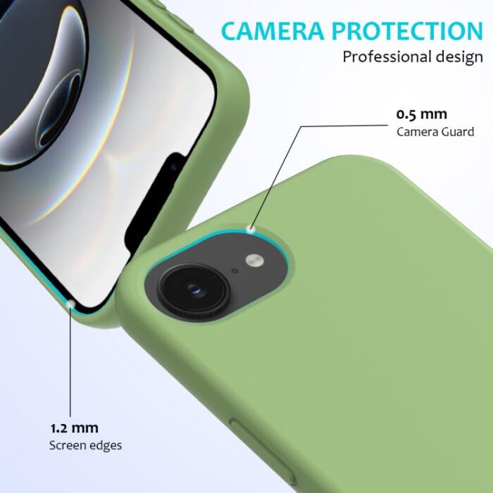 Solid Color Silicone Phone Case, For iPhone 17e / 16e - Image 2