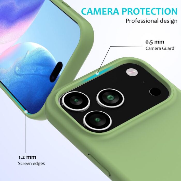 Solid Color Silicone Phone Case, For iPhone 18 Pro / 17 Pro - Image 2
