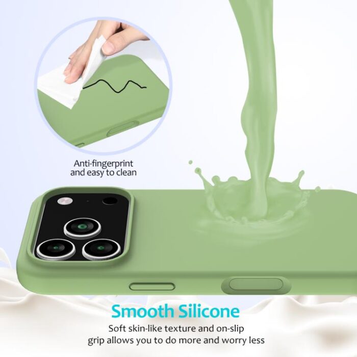 Solid Color Silicone Phone Case, For iPhone 18 Pro / 17 Pro - Image 4