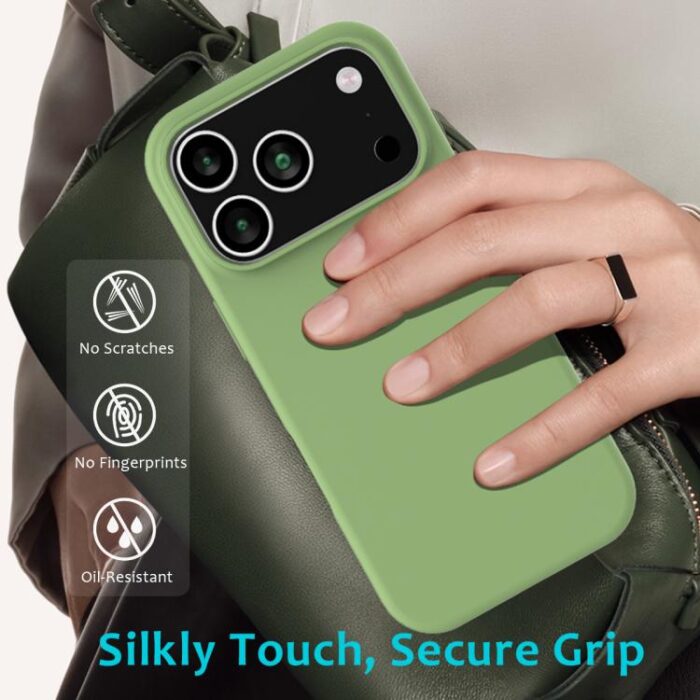 Solid Color Silicone Phone Case, For iPhone 18 Pro / 17 Pro - Image 7