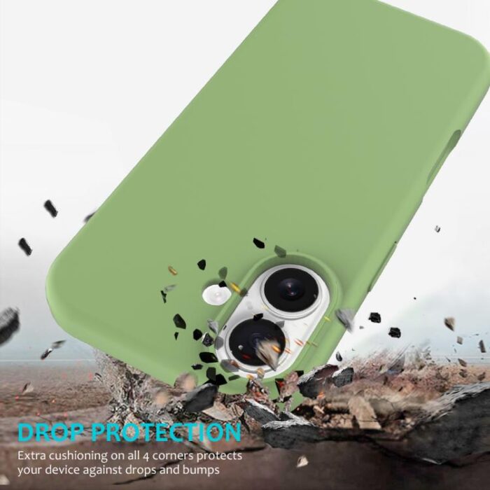 Solid Color Silicone Phone Case, For iPhone 17 - Image 3